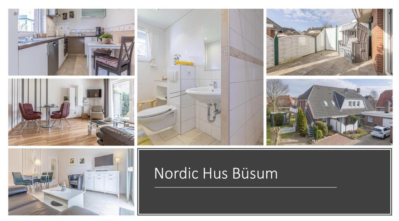Nordic Hus Buesum Apartment Bagian luar foto